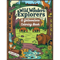 Wild Wonders Explorers: A Yellowstone Coloring Book