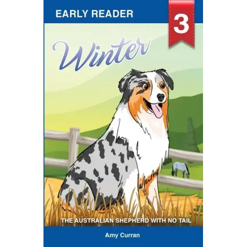 Winter the Australian Shepherd with no tail