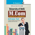 Delhi University (DU) M.Com Entrance Test Guide
