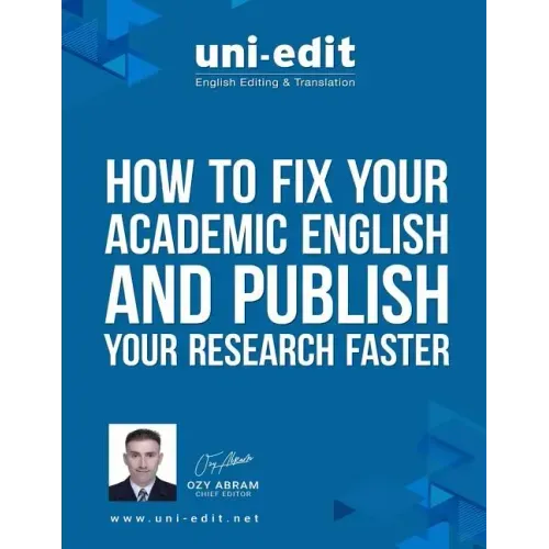 How to fix your academic English writing and publish your research faster