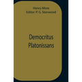 Democritus Platonissans