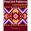 Pixel Art Patterns Coloring Book
