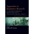 Approaches to Qualitative Research: An Oxford Handbook of Qualitative Research in American Music Education, Volume 1