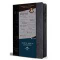 Biblia Rvr 1960 Nombres de Dios Letra Grande Tamaño Manual Con Índice Y Cremallera Color Negro / Spanish Bible Rvr60 Handy Size Black Names of God Ind