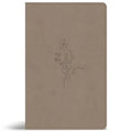 CSB Thinline Reference Bible, Digital Study Edition, Earth Suedesoft Leathertouch