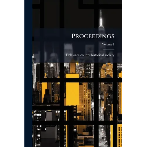 Proceedings; Volume 1