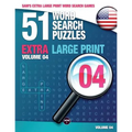 Sam's Extra Large-Print Word Search Games - 51 Word Search Puzzles, Volume 4: Brain-stimulating puzzle activities for many hours of entertainment