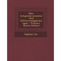 Uber Integralinvarianten Und Differentialgleichungen
