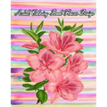 Adult Coloring Book Flower Design: Large Print Adult Coloring Book of Flowers (An Easy and Simple Coloring Books For Adults)