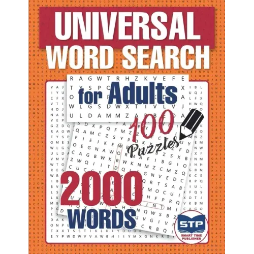 Universal Word Search for Adults: 100 Puzzles