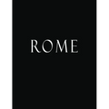 Rome: Black and White Decorative Book to Stack Together on Coffee Tables, Bookshelves and Interior Design - Add Bookish Char