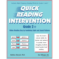 Quick Reading Intervention Grade 2+