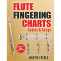 Flute Fingering Charts, Scales & Songs: A Complete Beginner's Reference for playing the Flute