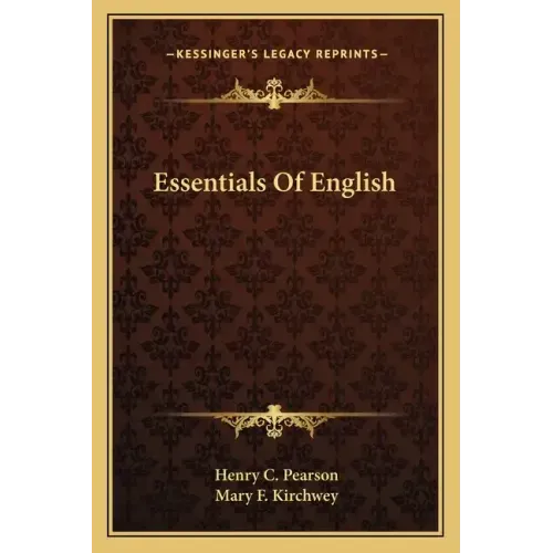 Essentials of English