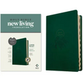 NLT Large Print Thinline Reference Bible, Filament Enabled (Leatherlike, Evergreen Mountain, Indexed, Red Letter)