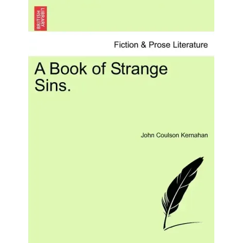 A Book of Strange Sins.