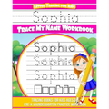 Sophia Letter Tracing for Kids Trace my Name Workbook: Tracing Books for Kids ages 3 - 5 Pre-K & Kindergarten Practice Workbook
