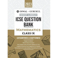 Oswal - Gurukul Mathematics Most Likely Question Bank: ICSE Class 9 For 2023 Exam