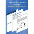Microsoft Word Essentials The Step-By-Step Guide