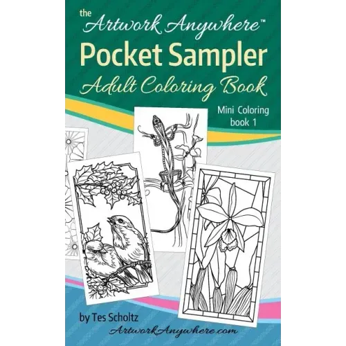 Artwork Anywhere Pocket Sampler: Adult Coloring Book