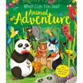What Can You See? Animal Adventure: With Peek-Through Pages and Fun Facts!