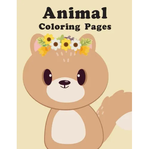 Animal Coloring Pages: picture books for seniors baby