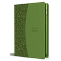 Biblia Reina Valera 1960 Tamaño Grande, Letra Grande Piel Verde Con Cremallera / Spanish Holy Bible Rvr 1960. Large Size, Large Print Green Leather wi