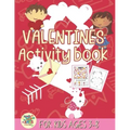 valentines activity book for kids ages 3-8: happy valentines day activity gift for kids ages 3 and up.