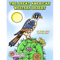The Great American Western Desert: Coloring Book