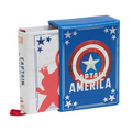 Marvel Comics: Captain America (Tiny Book): Inspirational Quotes from the First Avenger (Fits in the Palm of Your Hand, Stocking Stuffer, Novelty Geek