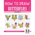 How to Draw Butterflies for Kids - Volume 1