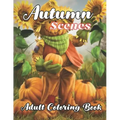 Autumn Scenes Adult Coloring Book: with beautiful Images of Charming Autumn Scenes