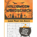 Halloween Wordsearch: For Adults, Large Print