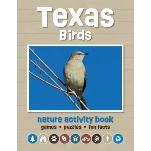 Texas Birds Nature Activity Book
