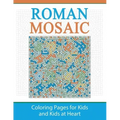 Roman Mosaic: Coloring Pages for Kids and Kids at Heart