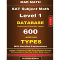 2018 SAT Subject Math Level I Database