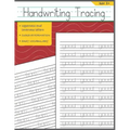 Handwriting Tracing: First Easy Words Handwriting Practice for Kids