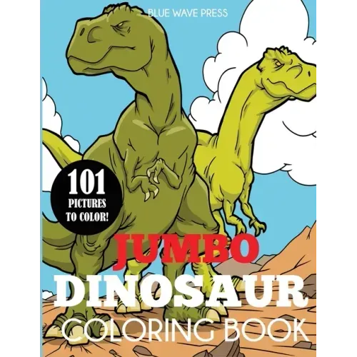 Jumbo Dinosaur Coloring Book