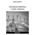 Autoridad espiritual y poder temporal