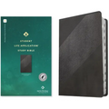 NLT Student Life Application Study Bible, Filament Enabled (Leatherlike, Charcoal Gray Striped, Indexed, Red Letter)