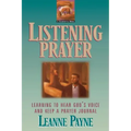 Listening Prayer: Learning to Hear God's Voice and Keep a Prayer Journal