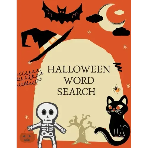 Halloween Word Search: Large Print Word Search Puzzle Book For Kids And Adults. Fall And Winter Word Search. Great for Giving Halloween Gifts for All!
