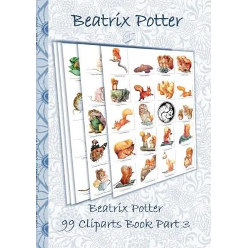Beatrix Potter 99 Cliparts Book Part 3 ( Peter Rabbit ): Sticker, Icon, Clipart, Cliparts, download, Internet, Dropbox, Original, Children's books, ch
