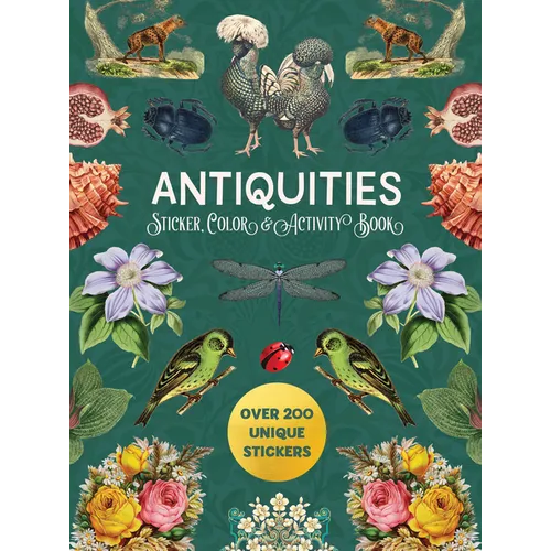 Antiquities Sticker, Color & Activity Book: Over 200 Unique Stickers