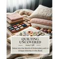 Quilting Uncovered: Delve into the World of Embroidery with 4 Unique Stitches in this Book