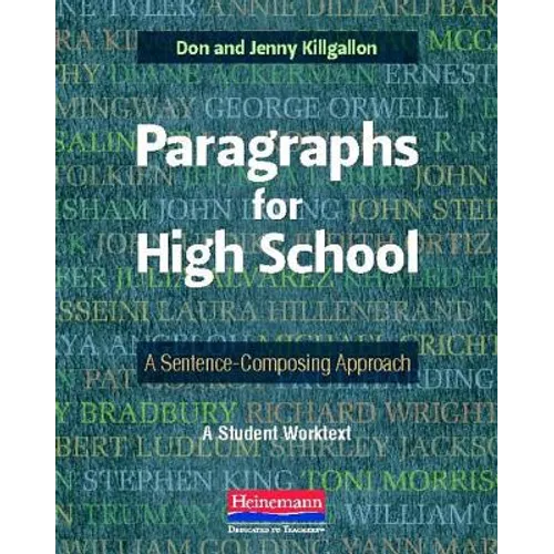 Paragraphs for High School: A Sentence-Composing Approach