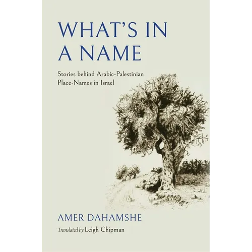 What's in a Name: Stories behind Arabic-Palestinian Place-Names in Israel