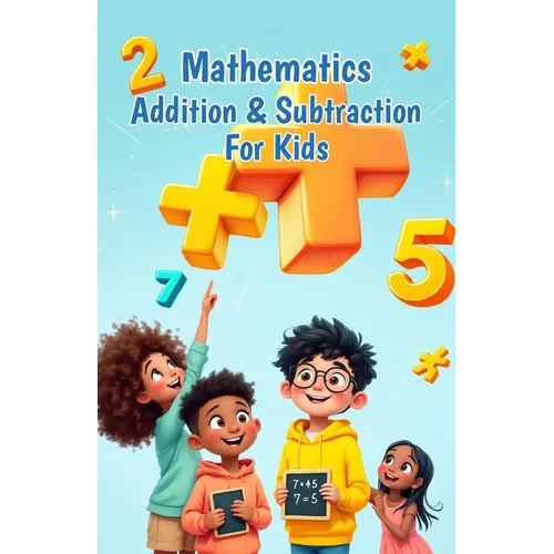 Mathematics Addition and Subtraction for Kids: A Beginner's Guide to Numbers, Word Problems, Mental Math Strategies, and Number Bonds for Ages 6-10