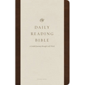 ESV Daily Reading Bible: A Guided Journey Through God's Word (Trutone, Brown)