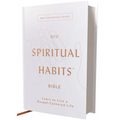 Niv, Spiritual Habits Bible, Hardcover, Red Letter, Comfort Print: Learn to Live a Gospel-Centered Life